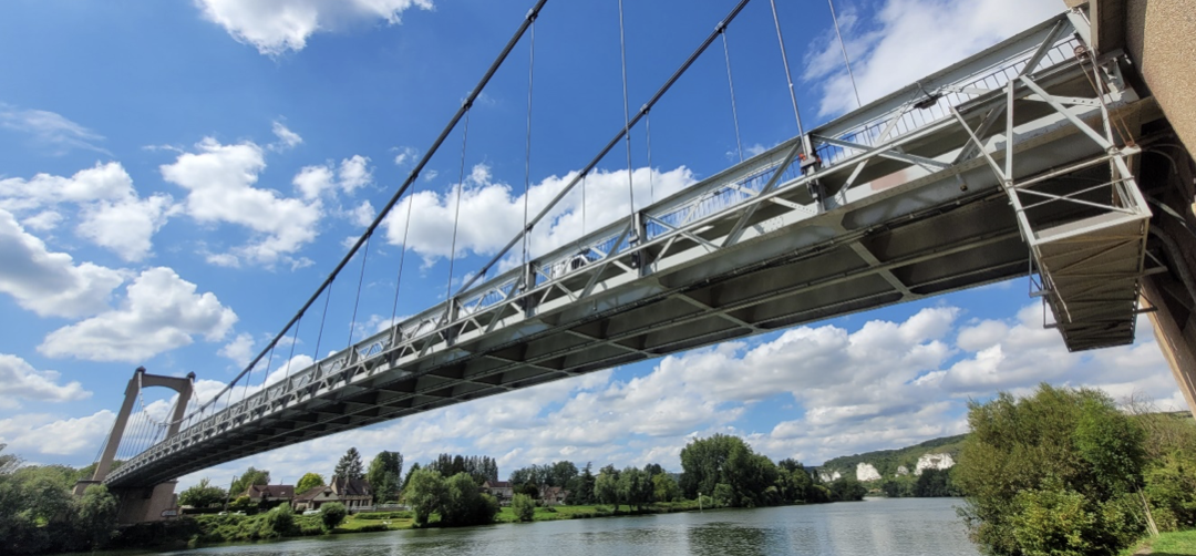 Pont suspendu des Andelys