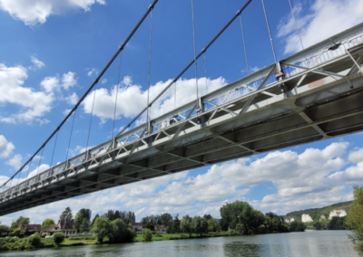 Pont suspendu des Andelys