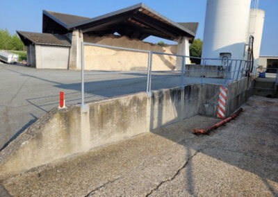 Quai de chargement des saleuses